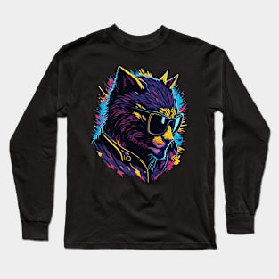 Punk Wolverine Long Sleeve T-Shirt